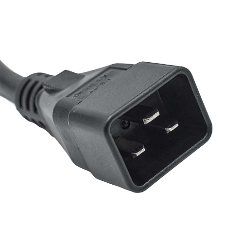 Кабель питания DKC, IEC320 С19 - IEC320 C20, 2,0м, 3x2,5мм