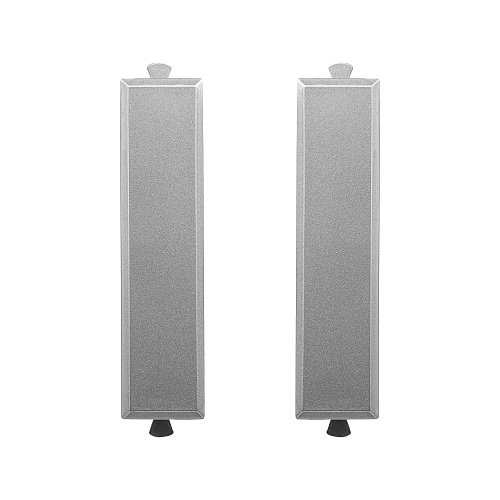 Комплект модульных заглушек, Avanti, закаленная сталь, 0,5 модуля 2 штуки