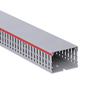 Короб перфорированный, серый RL6 60x40