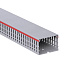 Короб перфорированный, серый RL6 60x40
