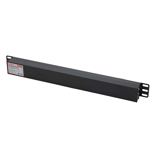 Блок распределения питания (PDU) 19" 10A с выключателем, Вых:8 Schuko, Вх:С14