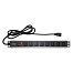 Блок распределения питания (PDU) 19" 10A с индикацией, Вых:8 C13,Вх: C14