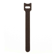 Хомут многоразовый, мягкий, на тканевой основе 12,5х130мм, черный