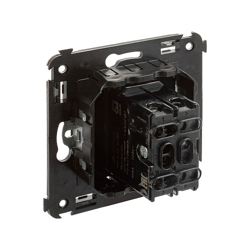 Механизм управления рольставней в стену, Avanti, черный квадрат