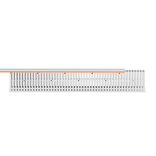 Короб перфорированный RLHF6 40x80, без галогенов, светло-серый