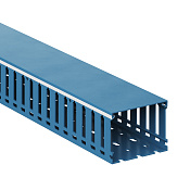 Короб перфорированный, синий RL12 80x60