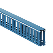 Короб перфорированный, синий RL12 25x60