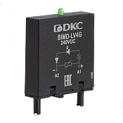 Модуль индикации и защиты, LED зелёный+Варистор (A1+), 240V AC/DC