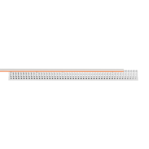 Короб перфорированный RLHF6 25x40, без галогенов, светло-серый