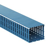 Короб перфорированный, синий RL12 100x80