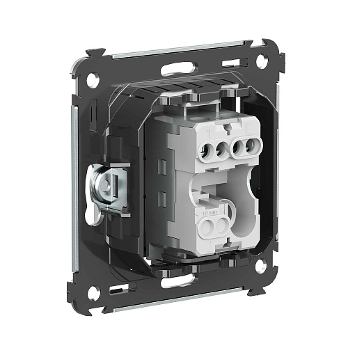 Кнопка одноклавишная в стену, Avanti, закаленная сталь