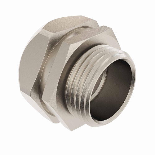 Муфта металлорукав-коробка DN 40,М40х1,5 наружная резьба