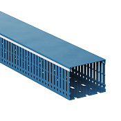 Короб перфорированный, синий RL6 80x60