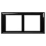 Рамка Avanti для IF и Сотто (Sotto) 4 мод черная