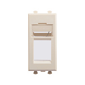 Адаптер для Кейстоун (Keystone), Avanti, ванильная дымка, 1 модуль