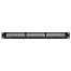 Патч-панель модульная 19", 1U, CAT5E, 24 модуля RJ45 Кейстоун (Keystone), неэкранированная