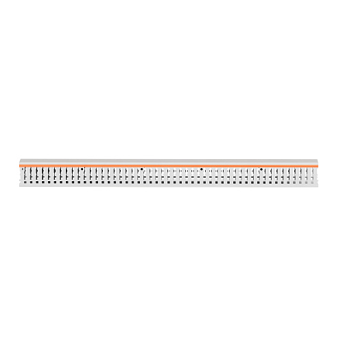 Короб перфорированный RLHF6 40x40, без галогенов, светло-серый