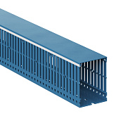 Короб перфорированный, синий RL6 60x80