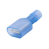 Наконечник плоский полностью изолир. (вилка) 1,5-2,5 кв.мм 6,3х0,8 мм (РППИ-П)