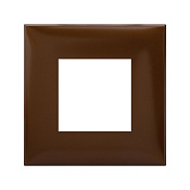 Рамка 1 пост (2 мод.), Avanti, карамельный жемчуг