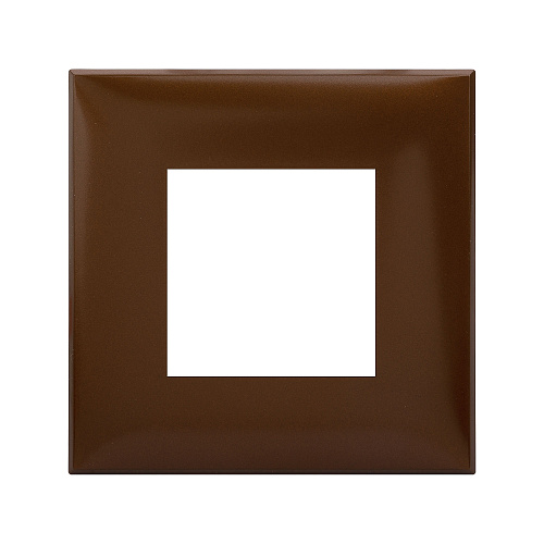 Рамка 1 пост (2 мод.), Avanti, карамельный жемчуг