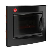 Щиток встраиваемый 8 мод.,IP 41 ,черный