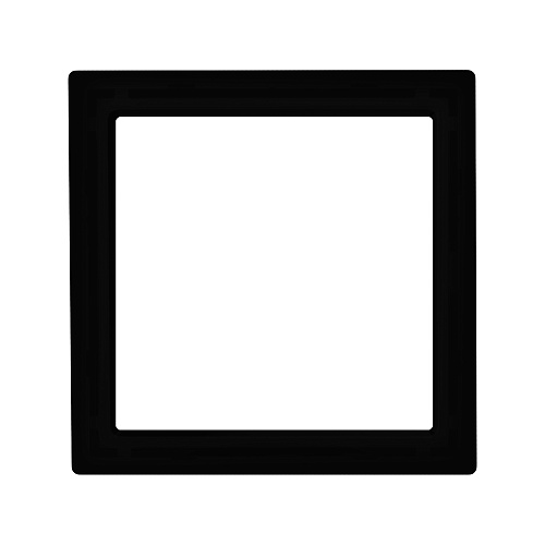 Декоративная вставка для рамок из натуральных материалов 1 пост (2 мод.), Avanti, черная