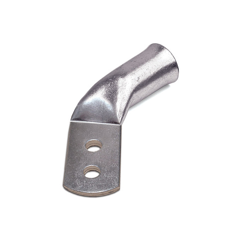 Наконечник кабельный кольцевой для жилы 240кв.мм под 2 болта М12 (30) левый поворот (ТМЛ-2отв.)