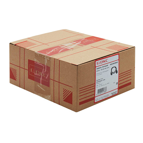 Кабель питания DKC, Sсhuko - IEC320 C19, 2,0м, 3х2,5мм