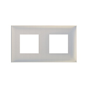 Рамка 2 поста (4 мод.), Avanti, белый жемчуг